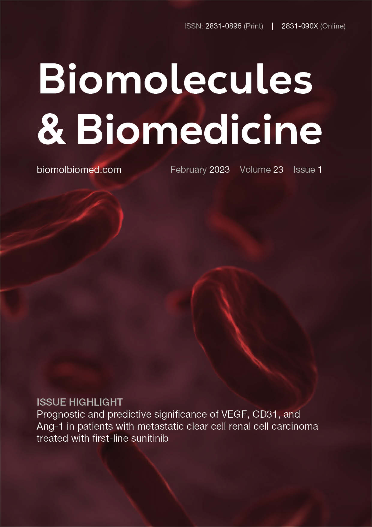 Biomolecules & Biomedicine(原Bosnian Journal of Basic Medical Sciences更名)