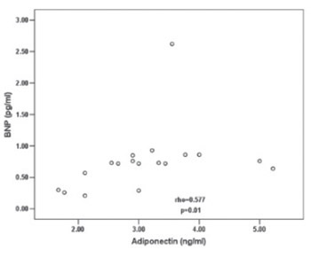 B-type natriuretic peptide and adiponectin releases in rat model of myocardial damage induced by isoproterenol administration