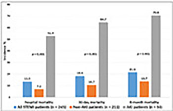 Predictors of acute kidney injury (AKI) in high-risk ST-elevation myocardial infarction (STEMI) patients: A single-center retrospective observational study