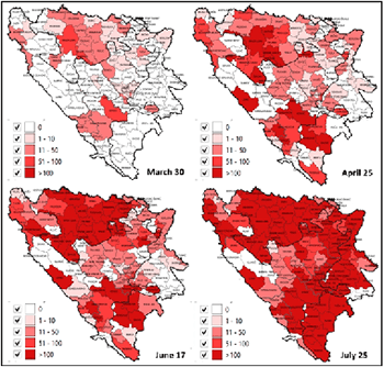 SARS-CoV-2 virus outbreak and the emergency public health measures in Bosnia and Herzegovina: January – July, 2020