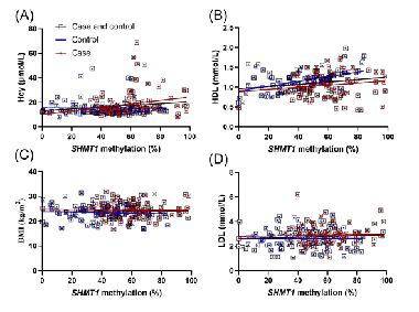 Association between serine hydroxymethyl transferase 1 gene hypermethylation and ischemic stroke