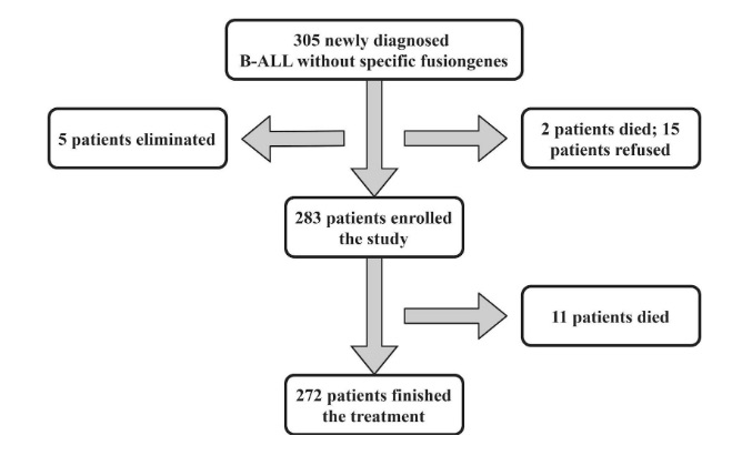 The long-term outcome and risk factors for precursor B cell acute lymphoblastic leukemia without specific fusion genes in Chinese children: experiences from multiple centers