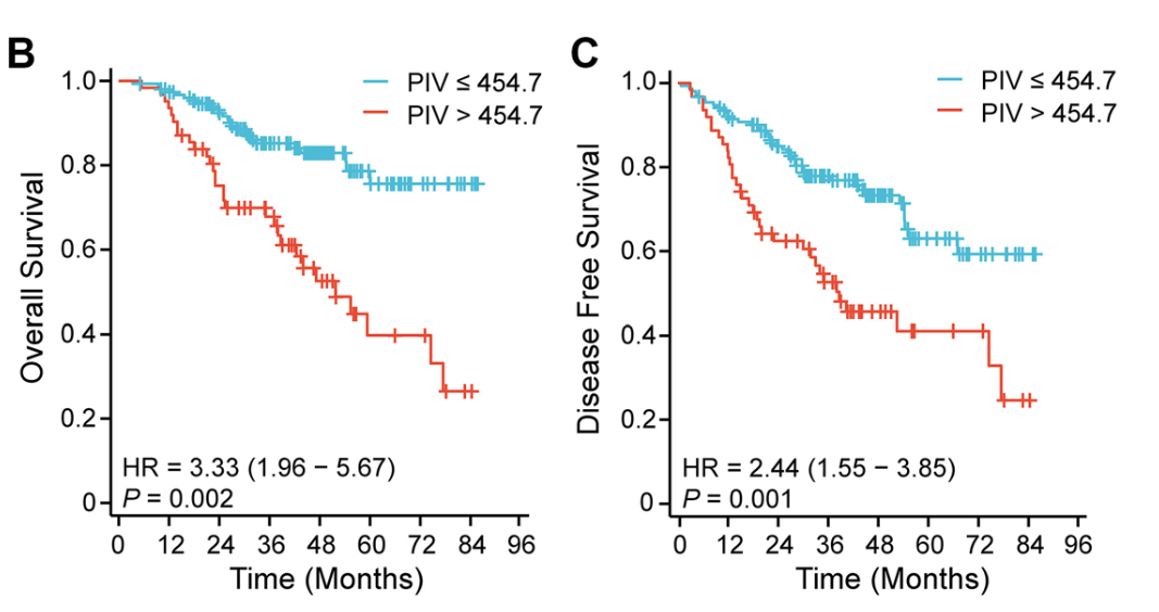 Predictive and prognostic value of preoperative pan-immune-inflammation value in patients with locally advanced rectal cancer