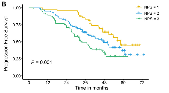 Prognostic value of Naples prognostic score in locally advanced cervical cancer patients undergoing concurrent chemoradiotherapy