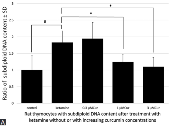 Modulatory effect of curcumin on ketamine-induced toxicity in rat thymocytes: Involvement of reactive oxygen species (ROS) and the phosphoinositide 3-kinase (PI3K)/protein kinase B (Akt) pathway
