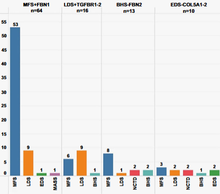 The usefulness of the genetic panel in the classification and refinement of diagnostic accuracy of Mexican patients with Marfan syndrome and other connective tissue disorders